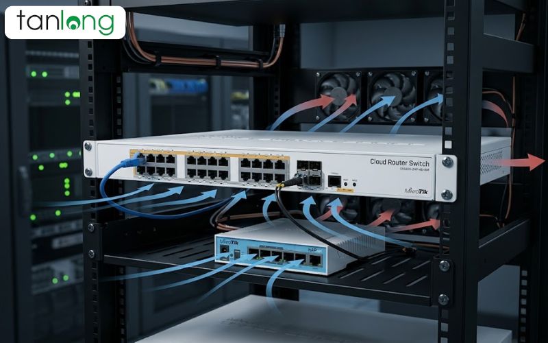 CRS328 cần môi trường tản nhiệt phù hợp để hoạt động