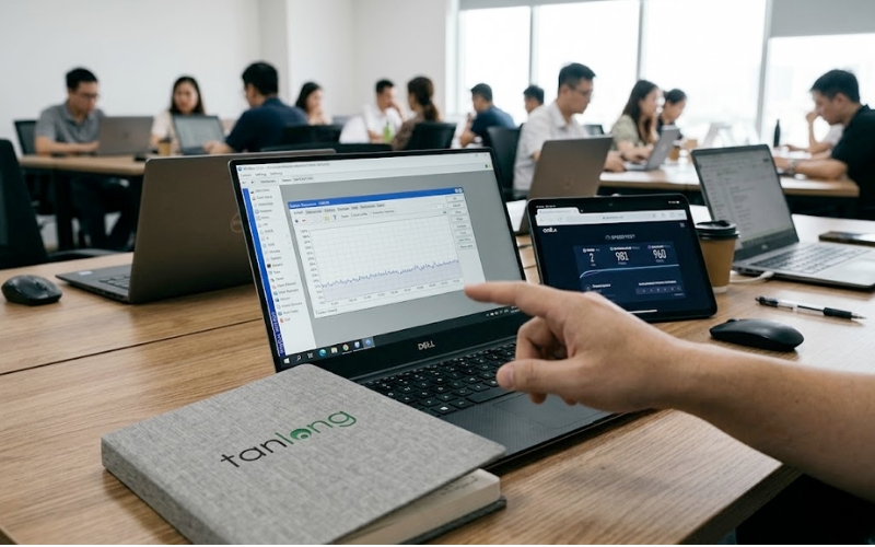 Khả năng chịu tải thực tế của Router E50UG tại văn phòng