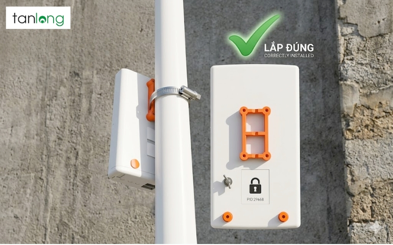 Hướng dẫn lắp đặt thiết bị RB960PGS-PB ngoài trời đúng kỹ thuật