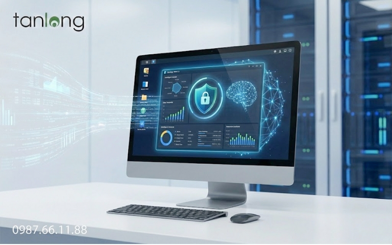 Giao diện DSM trên Nas Synology DS1525+