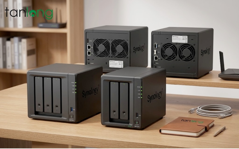 SO SÁNH SYNOLOGY DS725+ VÀ DS723+: BƯỚC NHẢY VỌT VỀ CÔNG NGHỆ LƯU TRỮ