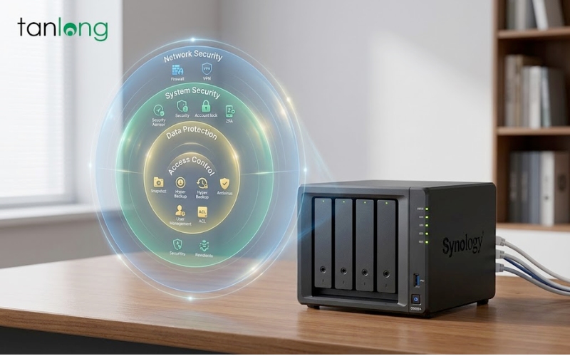 Bảo mật Synology DS925+