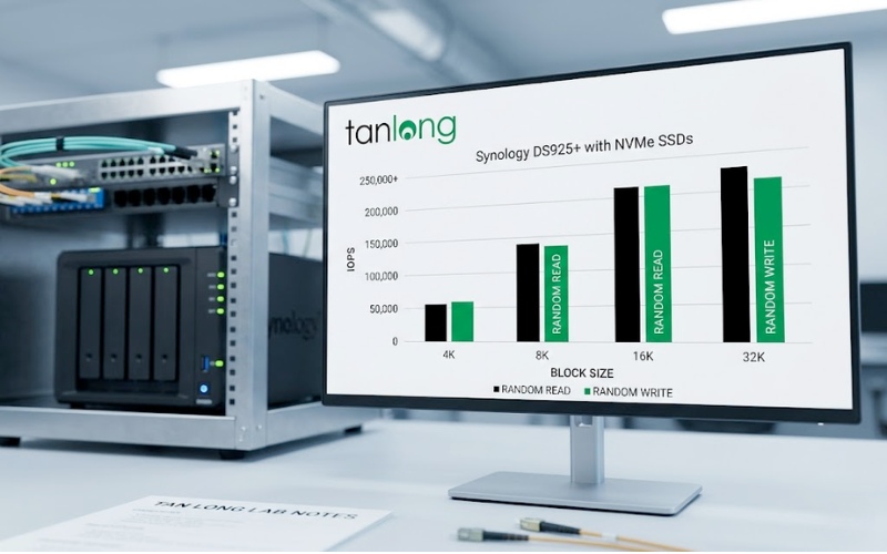 Thông số DS925+ chi tiết IOPS
