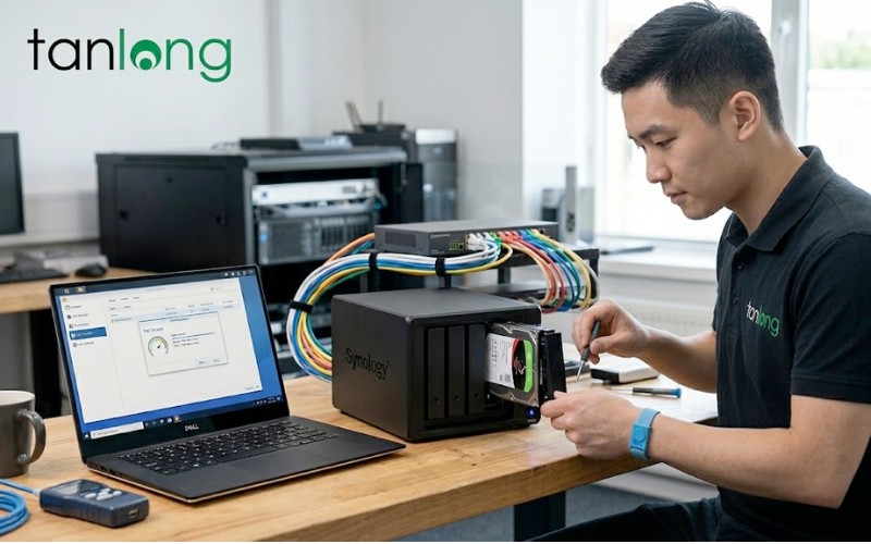 Hỗ trợ ds925+ review lắp đặt