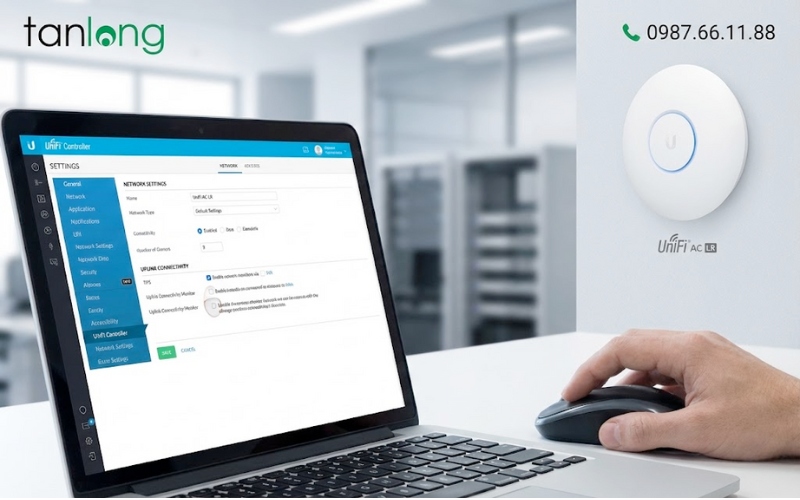 Cấu hình Unifi AC LR hay bị mất kết nối