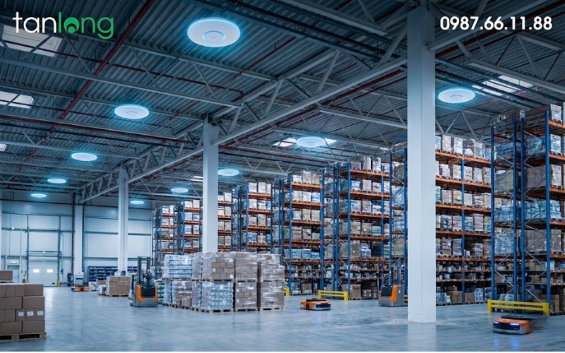 Lắp đặt UniFi AC LR nhà xưởng