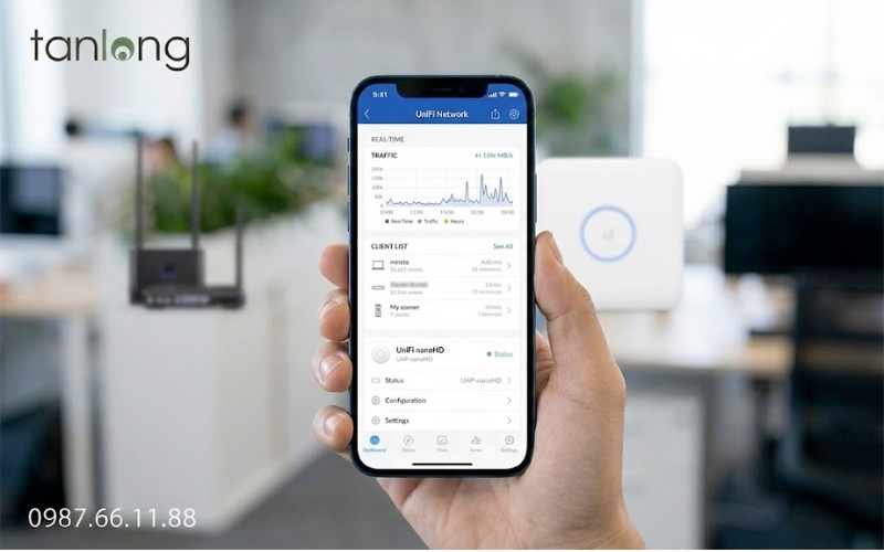 Cấu hình UniFi nanoHD (UAP-nanoHD)