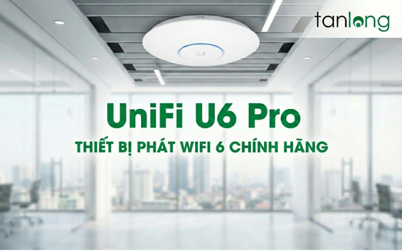 UniFi U6 Pro thiết bị phát wifi 6 chính hãng