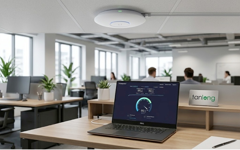 Đánh giá UniFi U7 Lite tốc độ