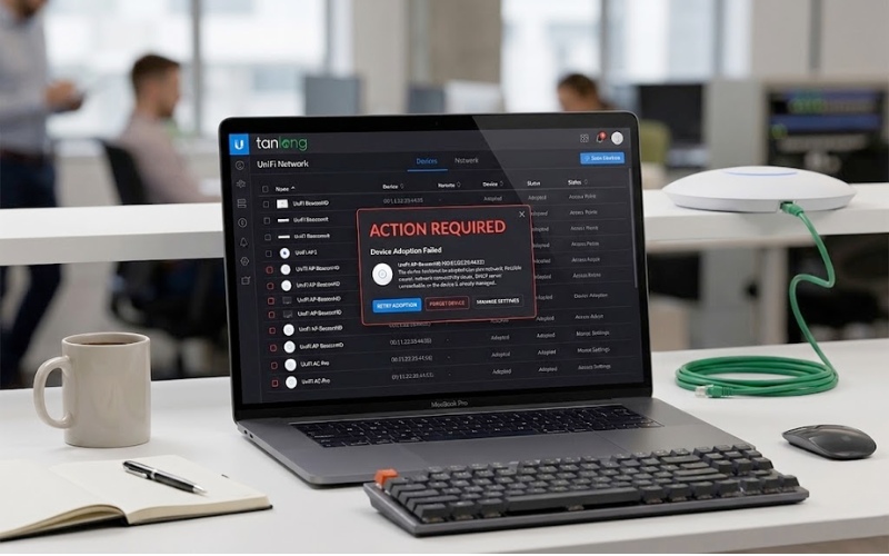 CÁCH XỬ LÝ TRIỆT ĐỂ ADOPTION LỖI UNIFI U7 PRO TRONG 5 PHÚT