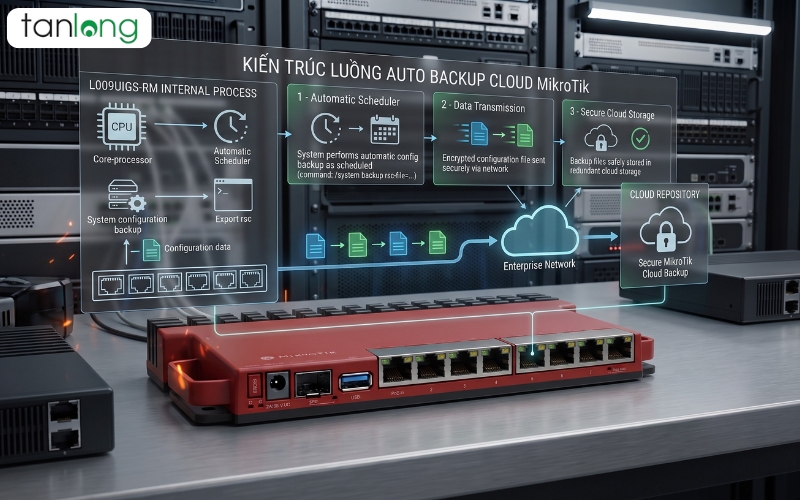 BACKUP CẤU HÌNH L009UIGS-RM TỰ ĐỘNG: PHỤC HỒI HỆ THỐNG TRONG 60 GIÂY KHI CÓ SỰ CỐ