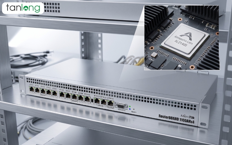 CẤU HÌNH IPSEC VPN TRÊN RB1100AHX4 KÍCH HOẠT HARDWARE ACCELERATION TRONG 5 BƯỚC