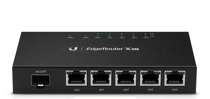 Thiết bị Cân bằng tải Unifi EdgeRouter X SFP